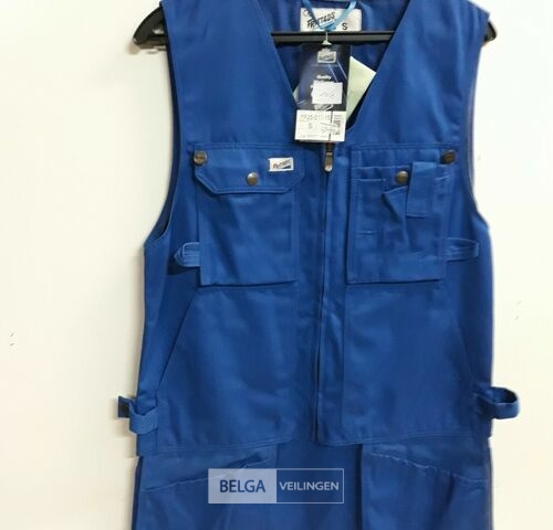 1 x Toolvest blauw Fristads S – kavel bij Belga Veilingen, Oudsbergen