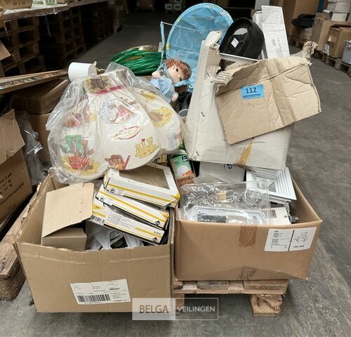 1 Pallet divers – kavel bij Belga Veilingen, Lummen