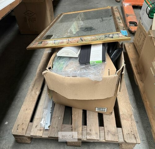 1 Pallet divers – kavel bij Belga Veilingen, Lummen