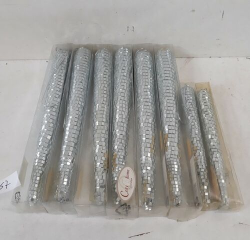 8 x Ijspegel 2 assorti zilver – kavel bij Belga Veilingen, Oudsbergen