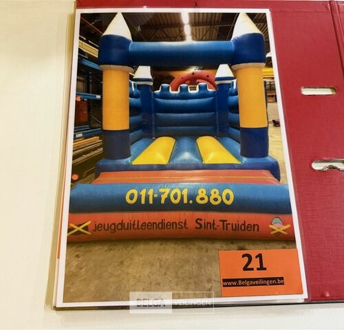 Springkasteel KASTEEL met motor – kavel bij Belga Veilingen