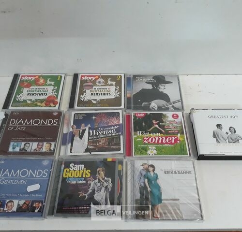 10 x CD's 10 verschillende – kavel bij Belga Veilingen, Oudsbergen