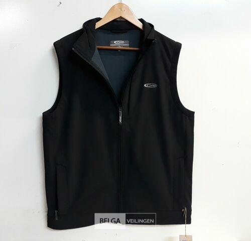 1 x Bodywarmer zwart Gelert shoft shell XL – kavel bij Belga Veilingen, Oudsbergen