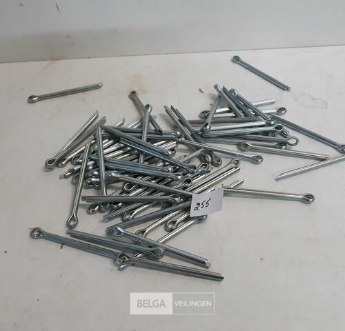 1 x Splitpennen 6,3x80 mm 80 stuks – kavel bij Belga Veilingen, Oudsbergen