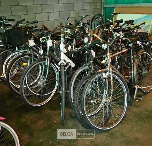 Partij diverse fietsen – kavel bij Belga Veilingen