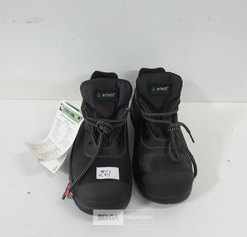 1 x Werkschoenen laag zwart 40 – kavel bij Belga Veilingen, Oudsbergen