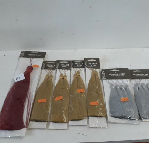 1 x Hangdeco 7 stuks mix 3 assorti – kavel bij Belga Veilingen, Oudsbergen