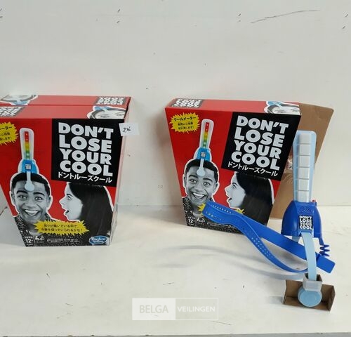 3 x Spel Don't lose your control – kavel bij Belga Veilingen, Oudsbergen