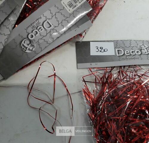 15 x Sliertjes rood 20 gram – kavel bij Belga Veilingen, Oudsbergen