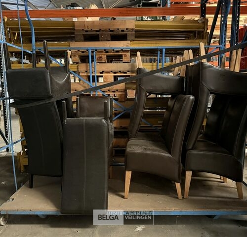 ± 10 Stoelen – kavel bij Belga Veilingen, Lummen