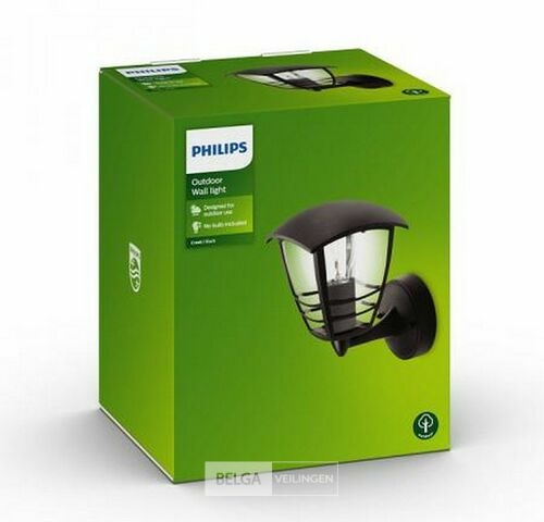 Philips wandlamp tuin E27 led max 25W 220-240V 50/60Hz IP44 – kavel bij Belga Veilingen, Bree