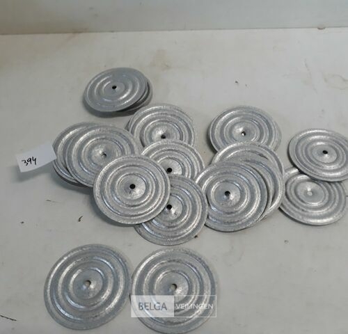 1 x Isolatieplaten rondellen 8 cm +/-75 stuks – kavel bij Belga Veilingen, Oudsbergen