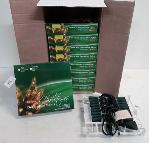 10 x Kerstlampen 35 L classic kaars – kavel bij Belga Veilingen, Oudsbergen