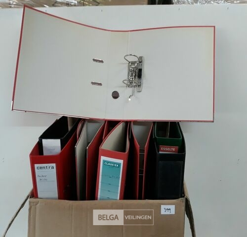 20 x Ringmappen rug 7 cm gebruikt – kavel bij Belga Veilingen, Oudsbergen