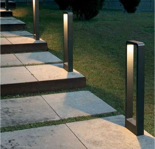 10 x Tuinlamp – 60 cm – 7W LED – 3000K Warm Wit – IP54 – Zwart – SLA-01 – kavel bij Belga Veilingen