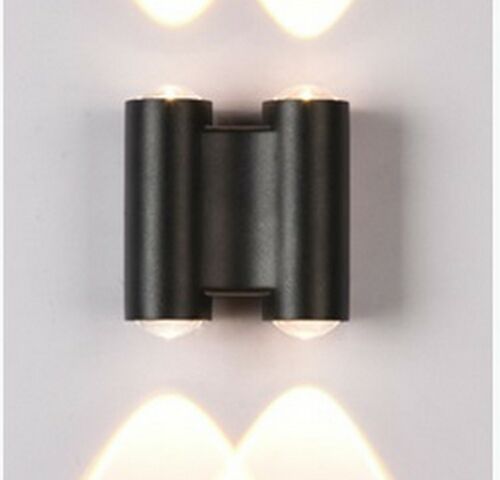4 x Bidirectionele LED Wandlamp – 4W – 3500K Warm Wit – IP54 – SW-47-2 – kavel bij Belga Veilingen