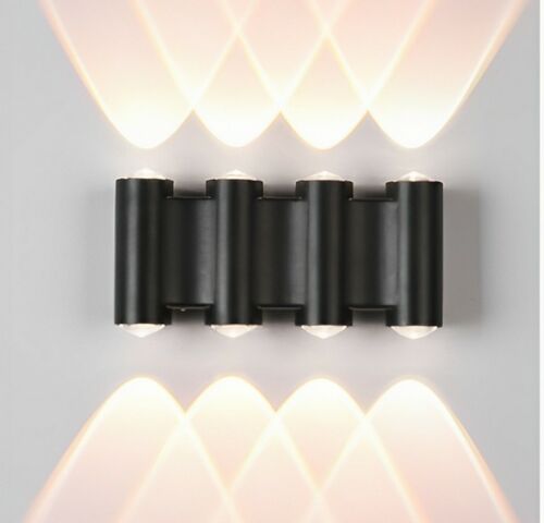 4 x Bidirectionele LED Wandlamp – 8W – 3500K Warm Wit – IP54 – SW-47-4 – kavel bij Belga Veilingen