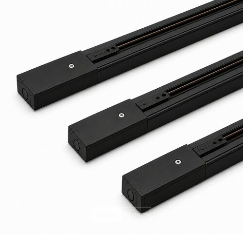 10 x Railverlichting Track – 1 Fase – 2 Meter – Zwart - LIGHTING TRACK – kavel bij Belga Veilingen