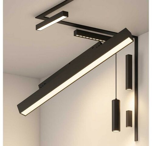 4 x LED Lineaire Spot voor Magnetische Rail – 48V – 20W – 4000K Neutraal Wit – Mora – kavel bij Belga Veilingen