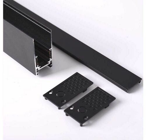 10 x Magnetische Rail voor Opbouw – 20mm – 48V – 2 Meter – Zwart – kavel bij Belga Veilingen