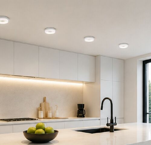 25 x Downlight Fitting – GU10 – Wit – Ø70mm – IP20 – KADIFE – kavel bij Belga Veilingen