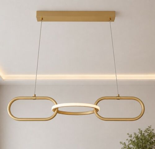 LED Design Hanglamp 20W – 4000K Neutraal Wit - Rose Gold – IP20 – EMPIRE-20 – kavel bij Belga Veilingen