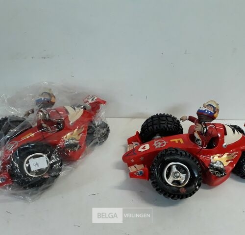 2 x Spaarpot Crash Race-auto – kavel bij Belga Veilingen, Oudsbergen