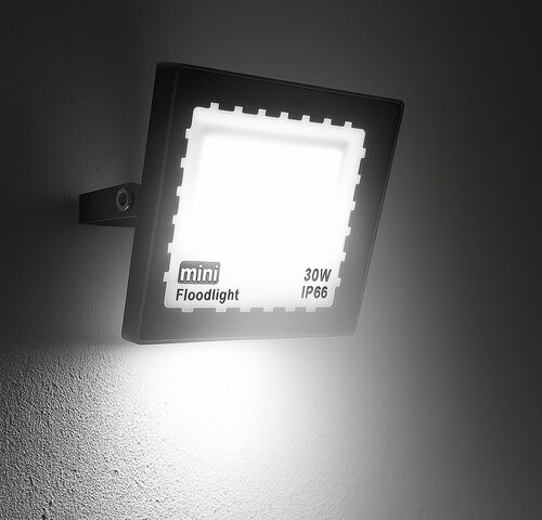 10 x LED Schijnwerper MINI 30W – 6500K Koud Wit – IP65 – MINIONS-30 – kavel bij Belga Veilingen