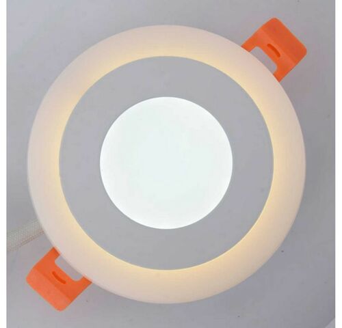 25 x LED Paneel – Warm Wit / Koud Wit – 6W (3W + 3W) – Aan/Uit – kavel bij Belga Veilingen