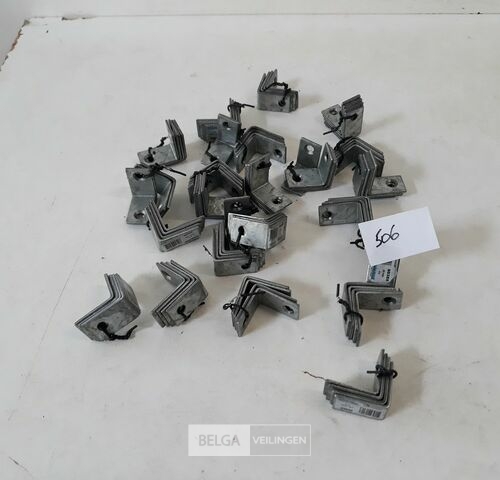 24 x Stoelhoek 25x25 4 stuks – kavel bij Belga Veilingen, Oudsbergen