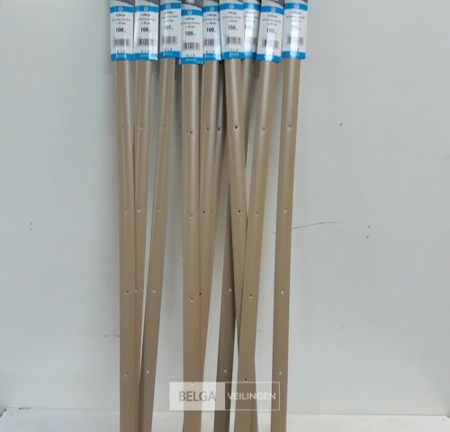 10 x Overgangsprofiel voor vloer pvc 100cm x 30mm beige – kavel bij Belga Veilingen, Oudsbergen