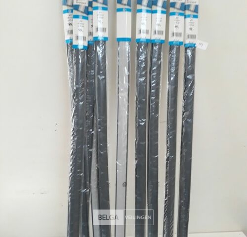 10 x Overgangsprofiel H-profiel grijs pvc 90cm x 35mm – kavel bij Belga Veilingen, Oudsbergen