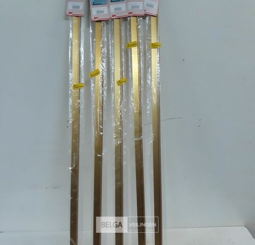 5 x Tapijt eindprofiel alu 90 cm – kavel bij Belga Veilingen, Oudsbergen