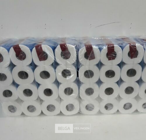 1 x WC papier 3 laags 64 rollen – kavel bij Belga Veilingen, Oudsbergen