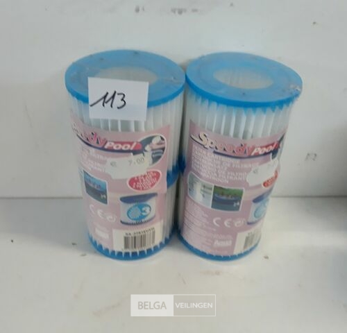 2 x Patroonfilters 2 stuks voor zwembadfilters – kavel bij Belga Veilingen, Oudsbergen