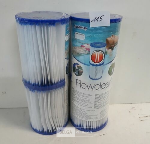2 x Patroonfilters 2 stuks voor zwembadfilters type II – kavel bij Belga Veilingen, Oudsbergen