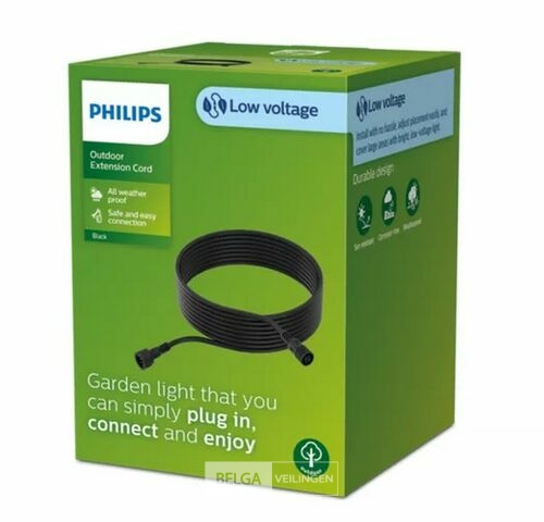 Philips Verlengsnoer 10m – kavel bij Belga Veilingen, Bree