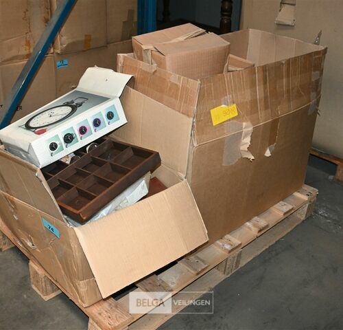1 Pallet divers – kavel bij Belga Veilingen, Lummen