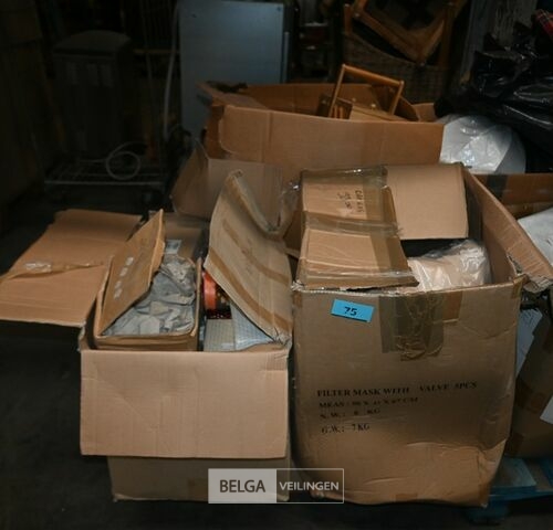 1 Pallet divers – kavel bij Belga Veilingen, Lummen