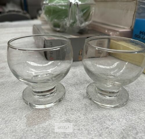 ± 40 Amuse glaasjes – kavel bij Belga Veilingen, Lummen