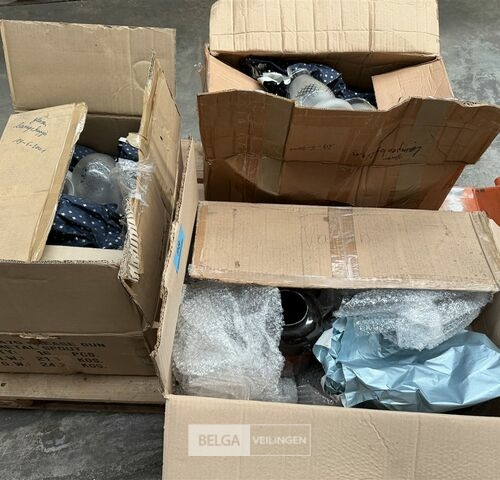 1 Pallet varia – kavel bij Belga Veilingen, Lummen