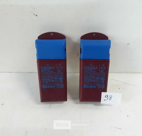 2 x Transfo 12V 35-105W – kavel bij Belga Veilingen, Oudsbergen