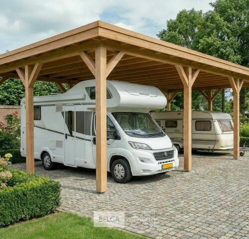 Campercarport/duo, afm B660xD960xH395 cm – kavel bij Belga Veilingen, Lummen