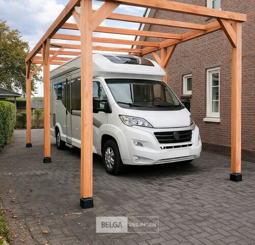 Campercarport, afm B800xD400xH400 cm – kavel bij Belga Veilingen, Lummen