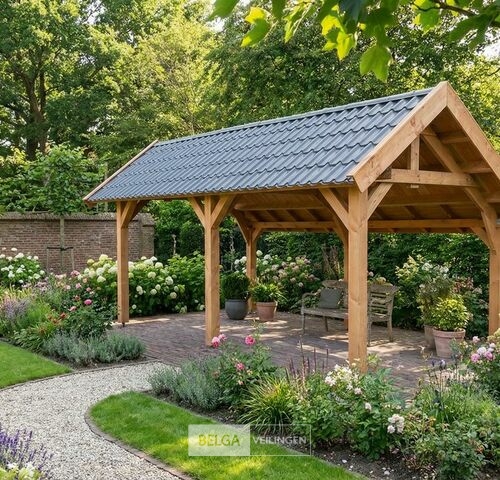 Kapschuur douglas afm 890x460x325cm BxDxH in cm – kavel bij Belga Veilingen, Lummen