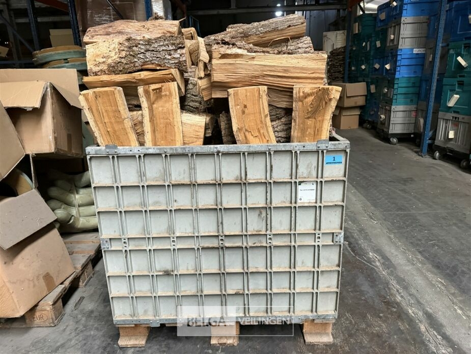 1 Palletbox hard hout – foto 2 – kavel bij Belga Veilingen, Lummen