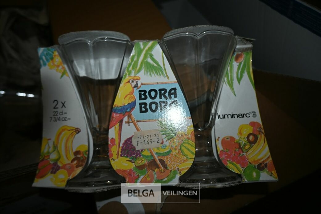 ± 4 Dozen glaswerk – foto 5 – kavel bij Belga Veilingen, Lummen