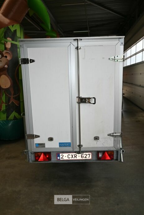 Gesloten aanhangwagen HAPERT – foto 7 – kavel bij Belga Veilingen