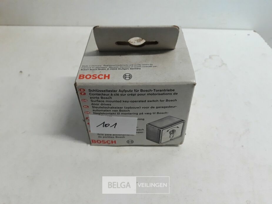 1 x Sleutelschakelaar garagepoort Bosch – foto 2 – kavel bij Belga Veilingen, Oudsbergen
