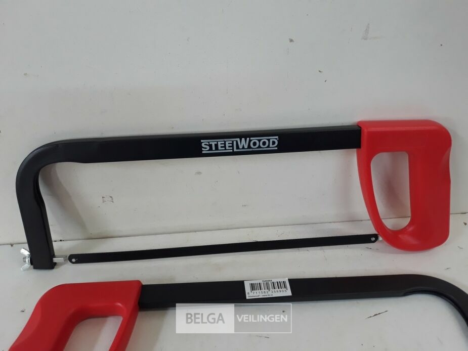 3 x Metaalzaagboog 300 mm – foto 3 – kavel bij Belga Veilingen, Oudsbergen
